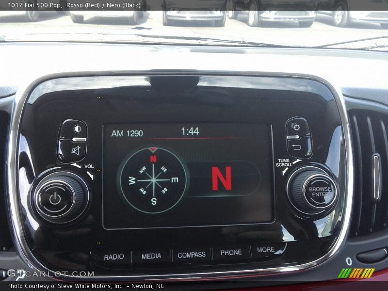 Rosso (Red) / Nero (Black) 2017 Fiat 500 Pop