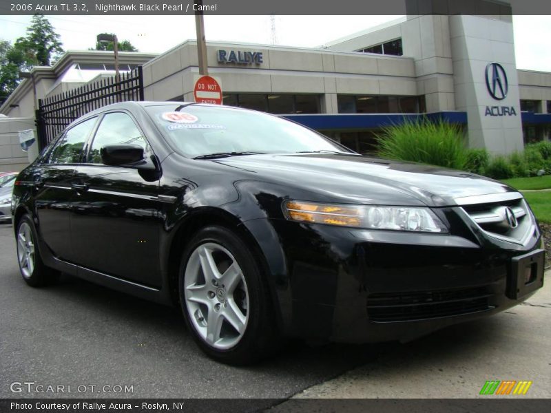 Nighthawk Black Pearl / Camel 2006 Acura TL 3.2