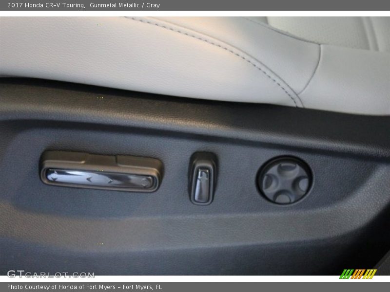 Gunmetal Metallic / Gray 2017 Honda CR-V Touring