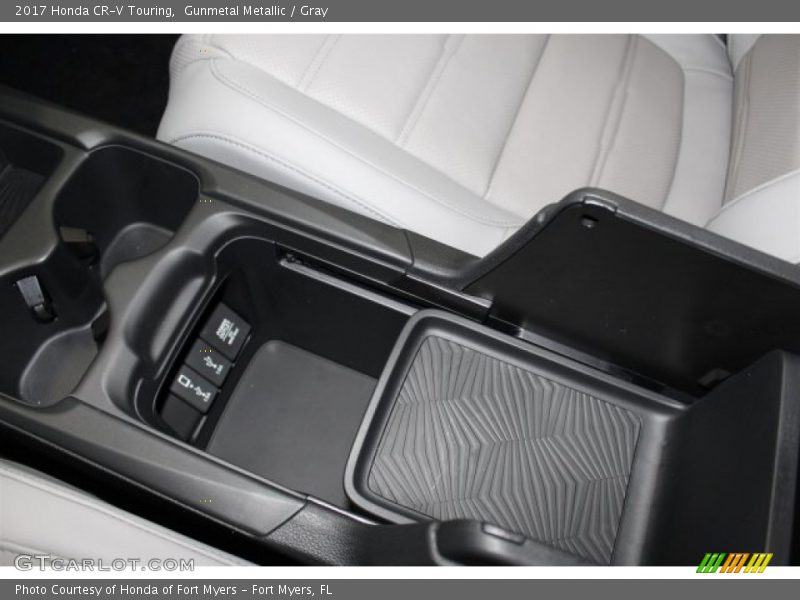 Gunmetal Metallic / Gray 2017 Honda CR-V Touring