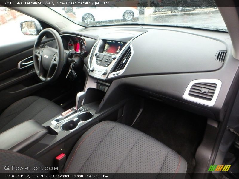 Gray Green Metallic / Jet Black 2013 GMC Terrain SLE AWD