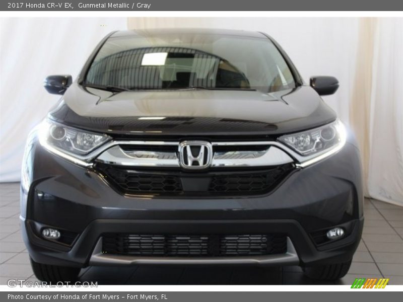 Gunmetal Metallic / Gray 2017 Honda CR-V EX