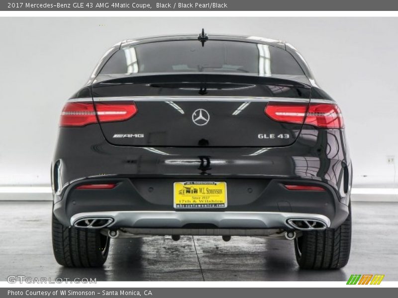 Black / Black Pearl/Black 2017 Mercedes-Benz GLE 43 AMG 4Matic Coupe