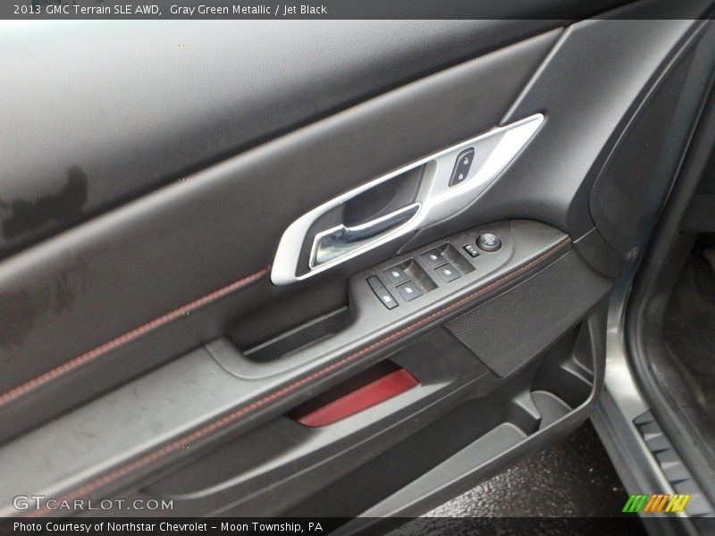 Gray Green Metallic / Jet Black 2013 GMC Terrain SLE AWD