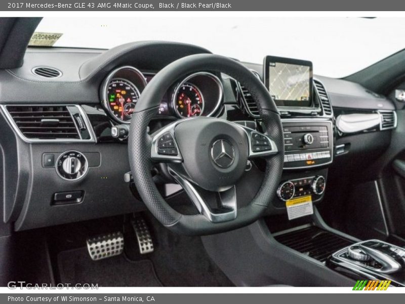 Dashboard of 2017 GLE 43 AMG 4Matic Coupe