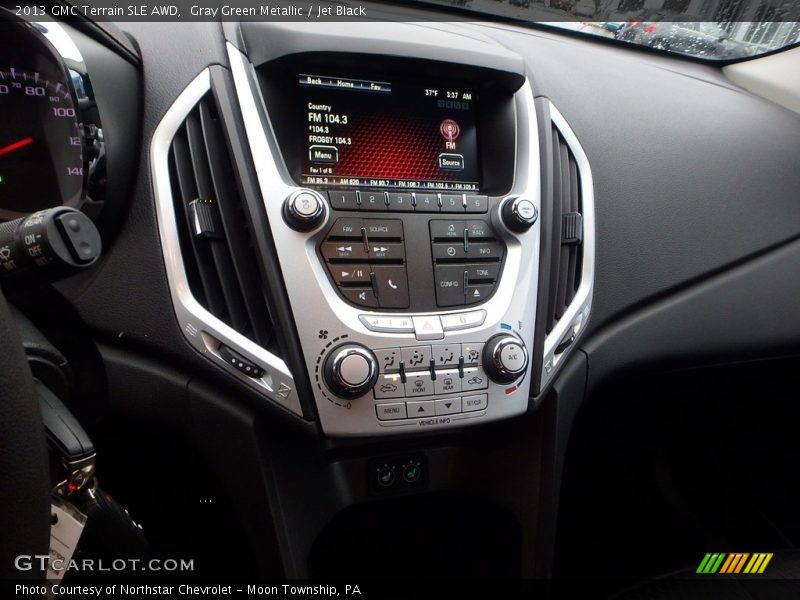 Gray Green Metallic / Jet Black 2013 GMC Terrain SLE AWD