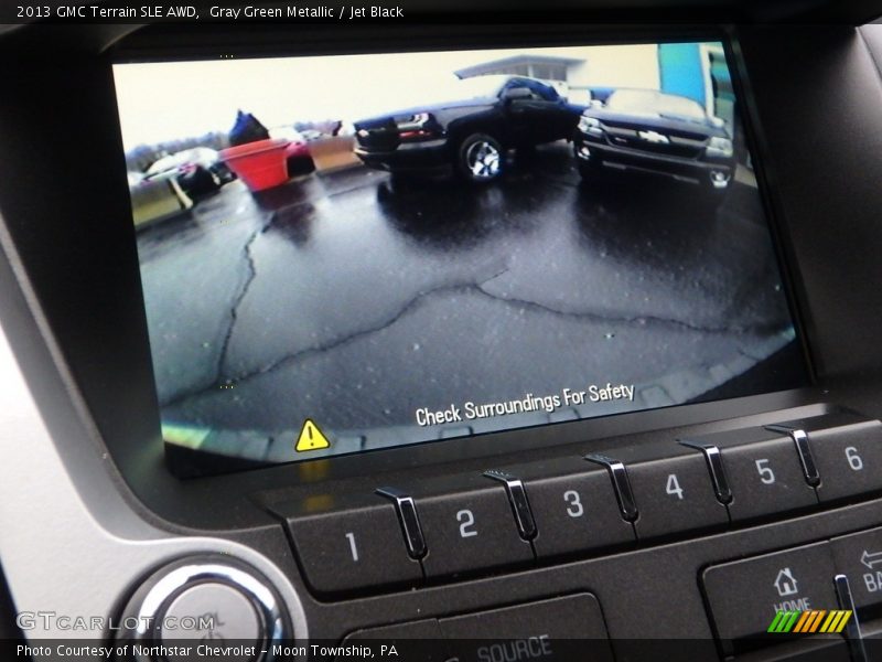 Gray Green Metallic / Jet Black 2013 GMC Terrain SLE AWD