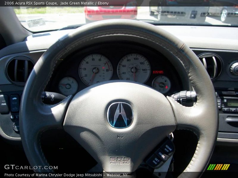 Jade Green Metallic / Ebony 2006 Acura RSX Sports Coupe