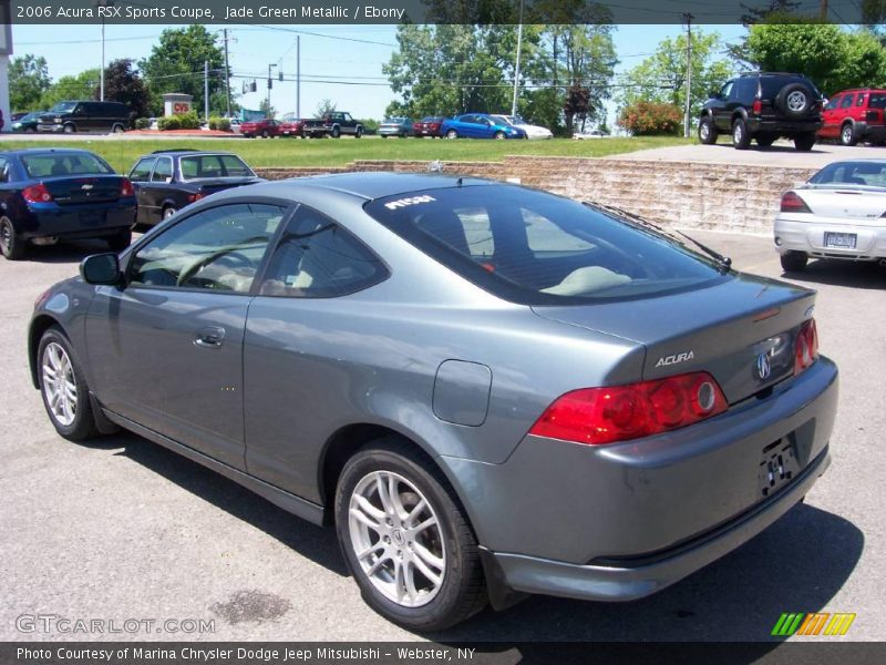 Jade Green Metallic / Ebony 2006 Acura RSX Sports Coupe