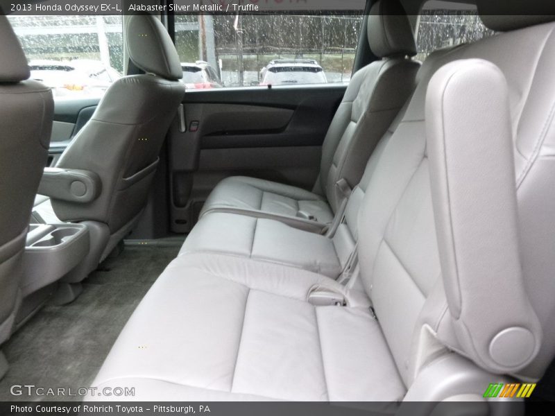 Alabaster Silver Metallic / Truffle 2013 Honda Odyssey EX-L