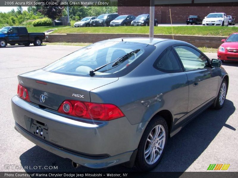 Jade Green Metallic / Ebony 2006 Acura RSX Sports Coupe