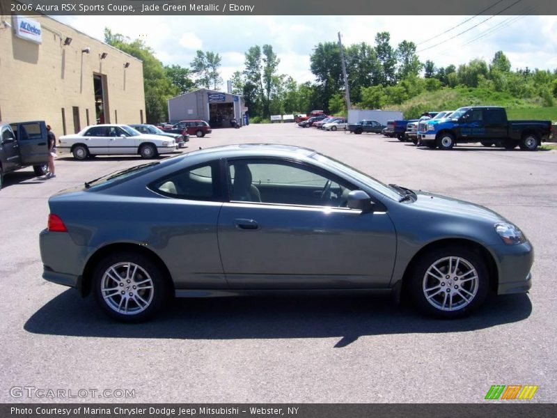 Jade Green Metallic / Ebony 2006 Acura RSX Sports Coupe