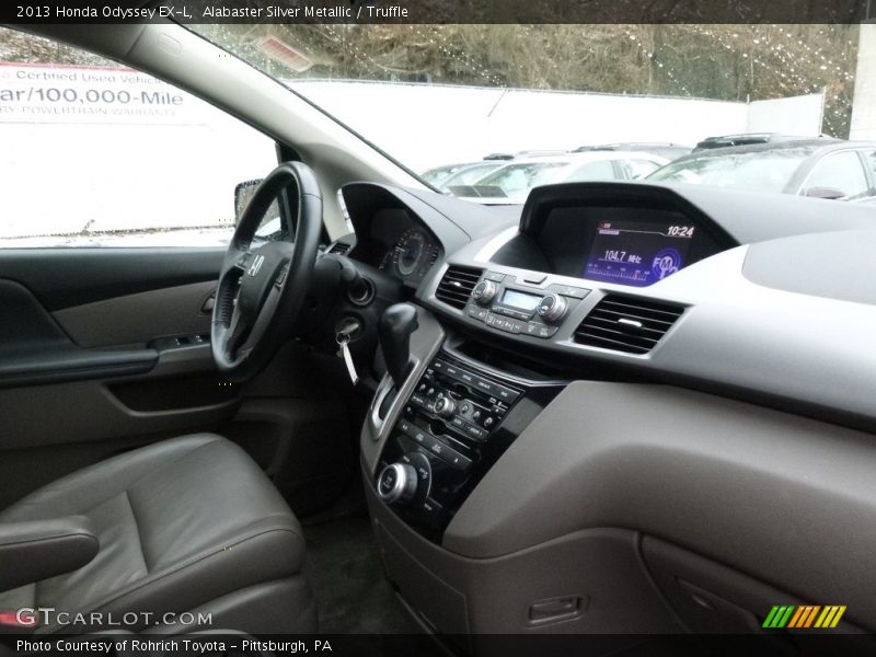 Alabaster Silver Metallic / Truffle 2013 Honda Odyssey EX-L