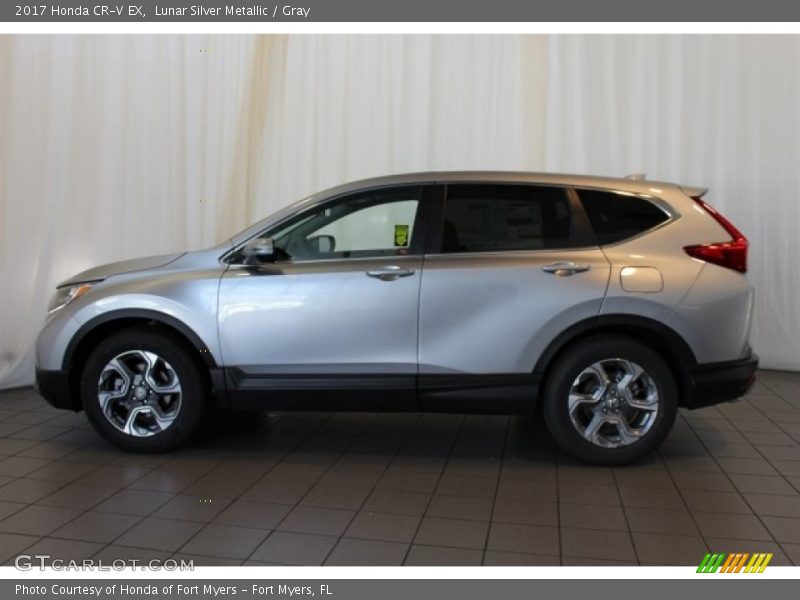 Lunar Silver Metallic / Gray 2017 Honda CR-V EX