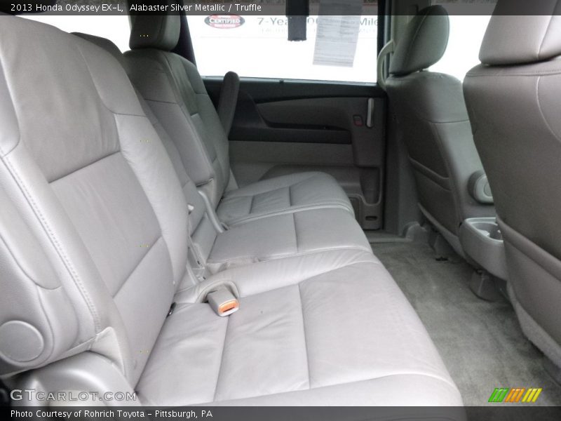 Alabaster Silver Metallic / Truffle 2013 Honda Odyssey EX-L