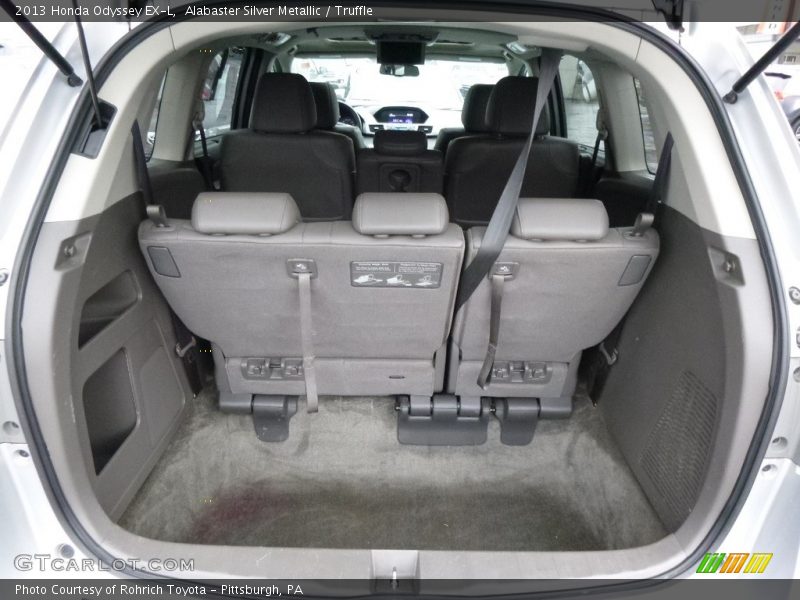 Alabaster Silver Metallic / Truffle 2013 Honda Odyssey EX-L