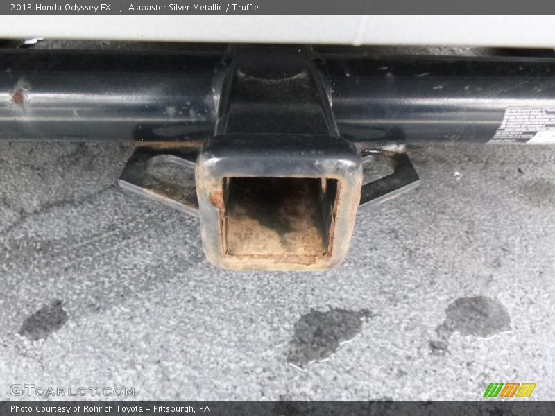 Alabaster Silver Metallic / Truffle 2013 Honda Odyssey EX-L