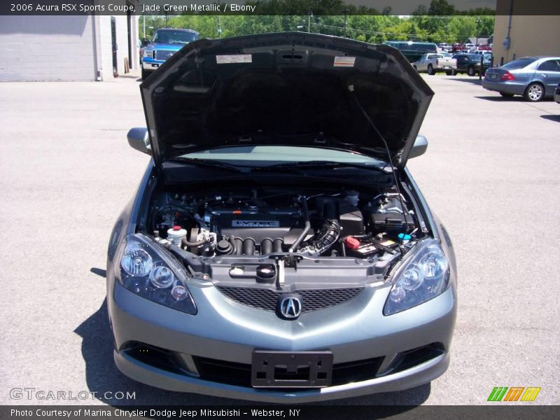 Jade Green Metallic / Ebony 2006 Acura RSX Sports Coupe
