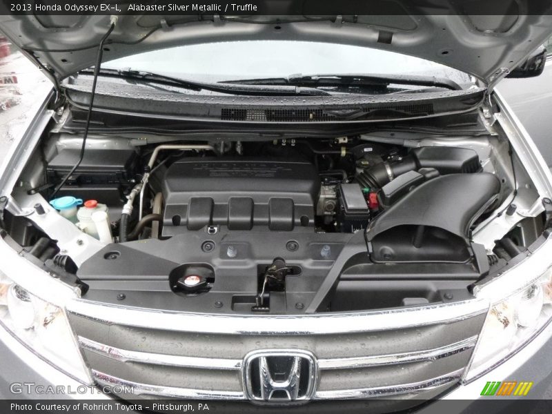 Alabaster Silver Metallic / Truffle 2013 Honda Odyssey EX-L
