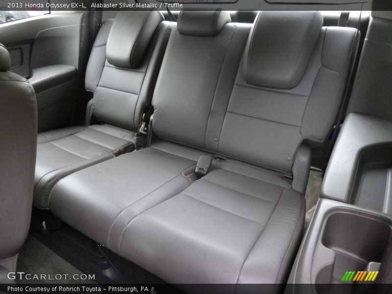 Alabaster Silver Metallic / Truffle 2013 Honda Odyssey EX-L