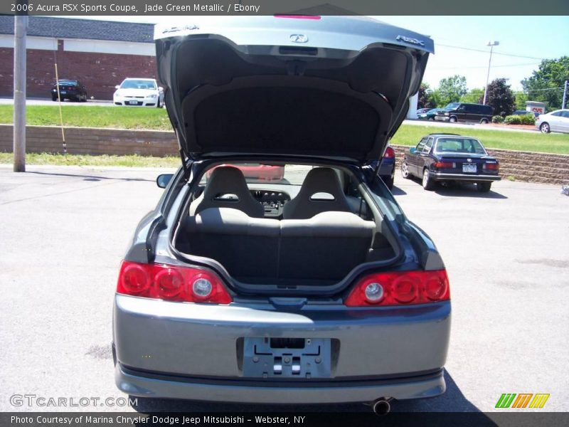 Jade Green Metallic / Ebony 2006 Acura RSX Sports Coupe