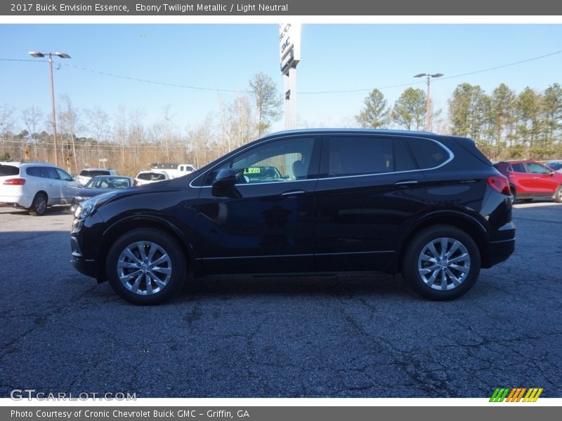 Ebony Twilight Metallic / Light Neutral 2017 Buick Envision Essence
