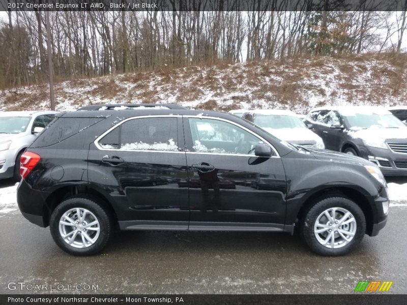 Black / Jet Black 2017 Chevrolet Equinox LT AWD