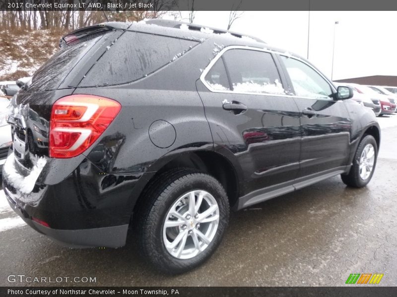 Black / Jet Black 2017 Chevrolet Equinox LT AWD