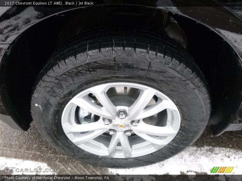 Black / Jet Black 2017 Chevrolet Equinox LT AWD