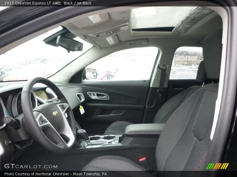 Black / Jet Black 2017 Chevrolet Equinox LT AWD
