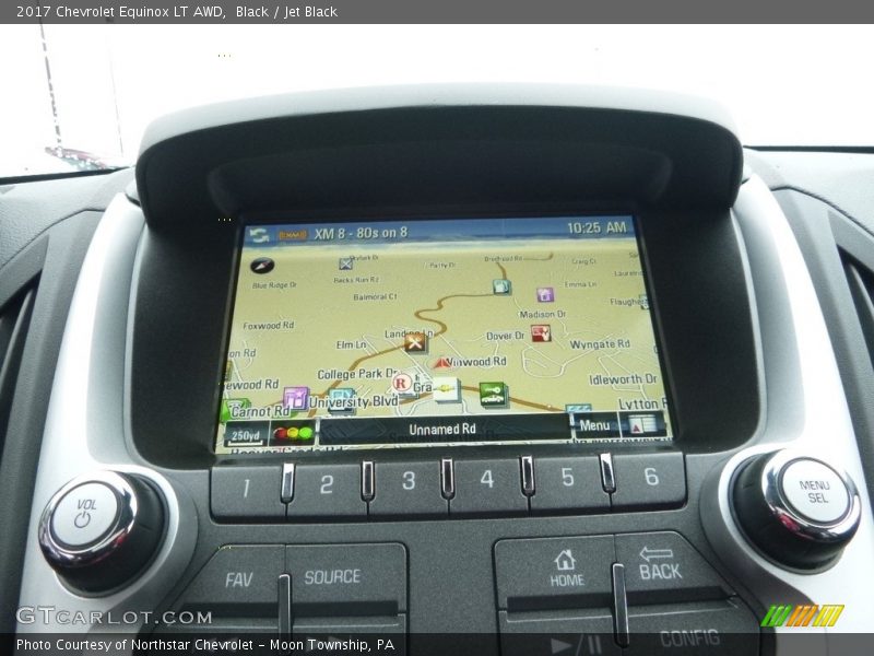 Black / Jet Black 2017 Chevrolet Equinox LT AWD