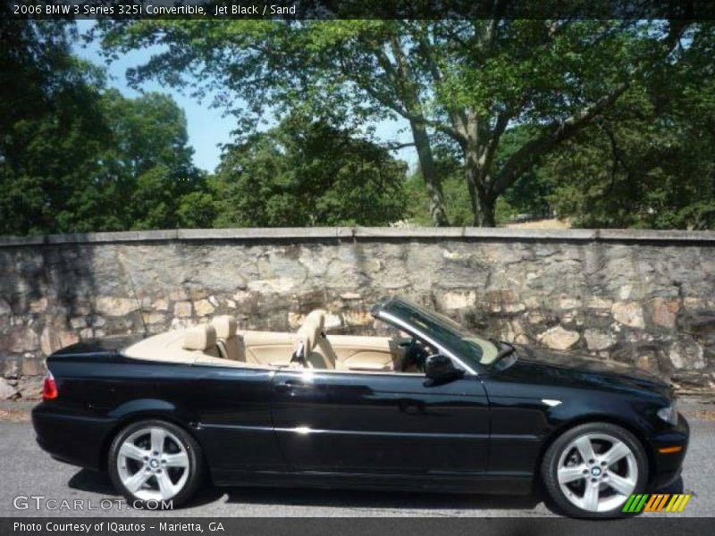 Jet Black / Sand 2006 BMW 3 Series 325i Convertible