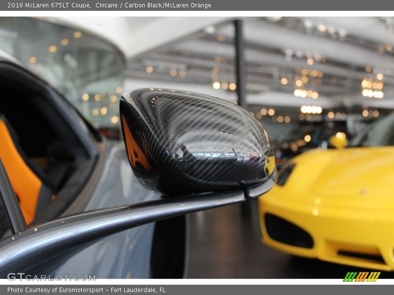 Chicane / Carbon Black/McLaren Orange 2016 McLaren 675LT Coupe