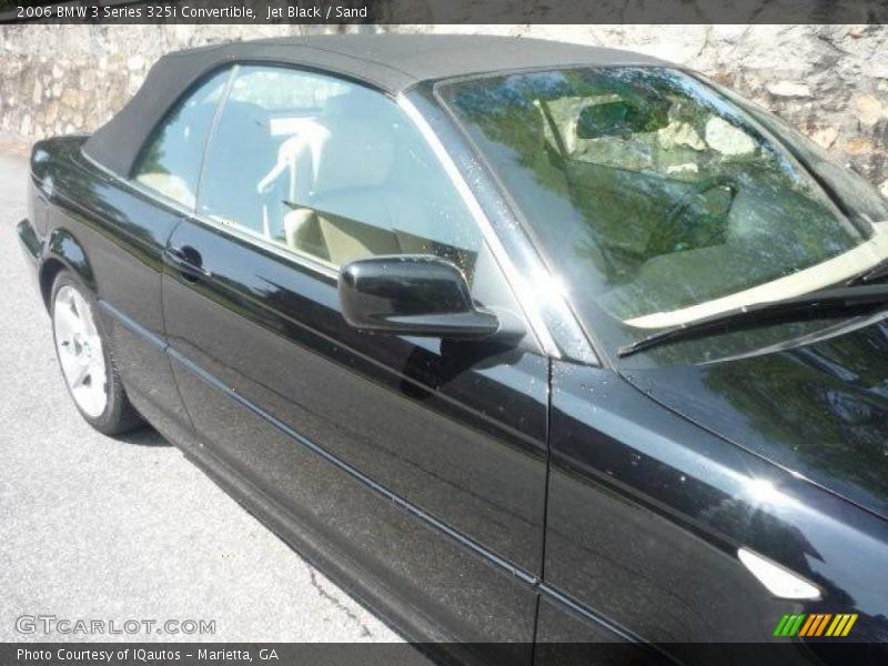 Jet Black / Sand 2006 BMW 3 Series 325i Convertible