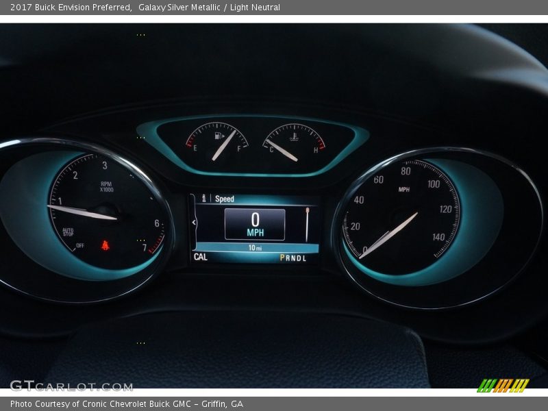 Galaxy Silver Metallic / Light Neutral 2017 Buick Envision Preferred