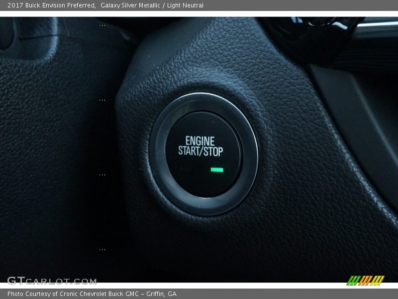 Galaxy Silver Metallic / Light Neutral 2017 Buick Envision Preferred