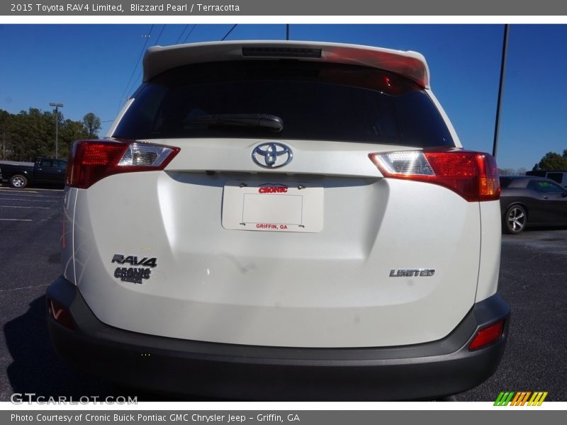 Blizzard Pearl / Terracotta 2015 Toyota RAV4 Limited