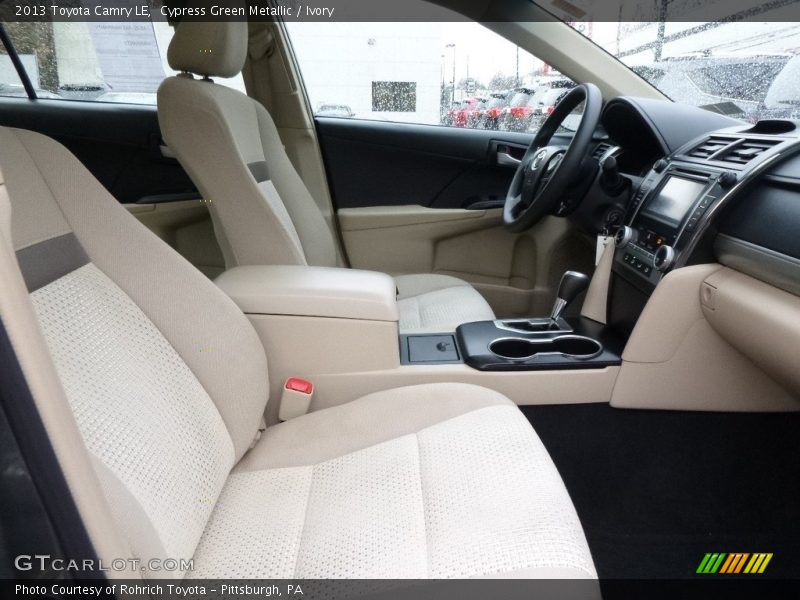 Cypress Green Metallic / Ivory 2013 Toyota Camry LE