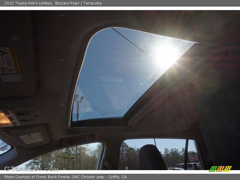 Blizzard Pearl / Terracotta 2015 Toyota RAV4 Limited