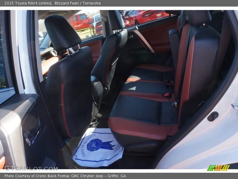 Blizzard Pearl / Terracotta 2015 Toyota RAV4 Limited
