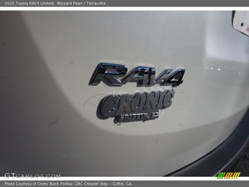 Blizzard Pearl / Terracotta 2015 Toyota RAV4 Limited