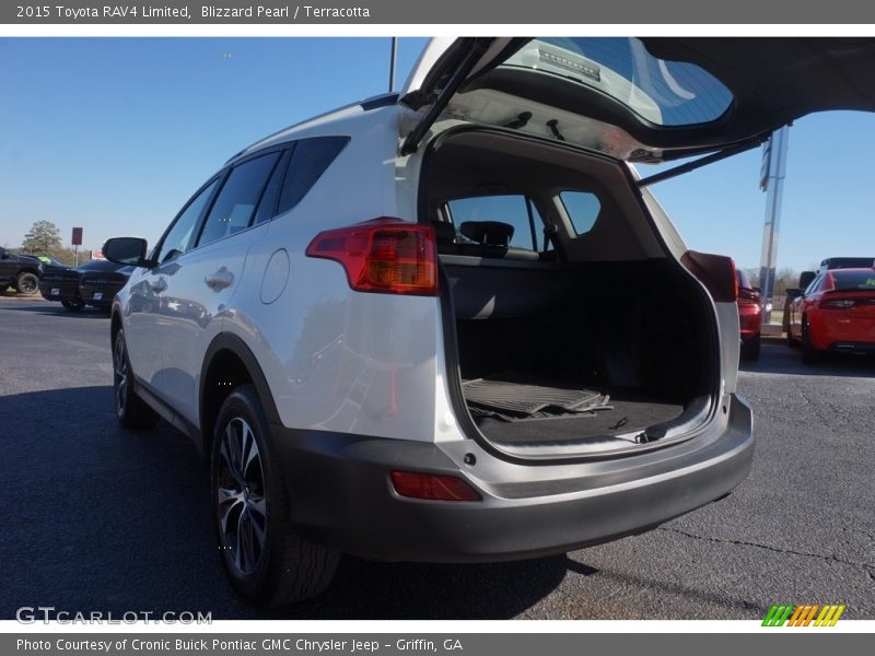 Blizzard Pearl / Terracotta 2015 Toyota RAV4 Limited