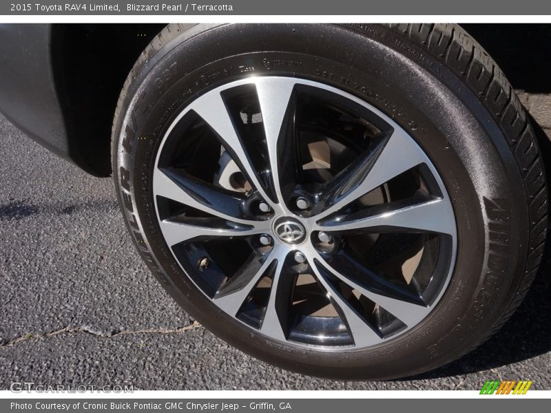 Blizzard Pearl / Terracotta 2015 Toyota RAV4 Limited