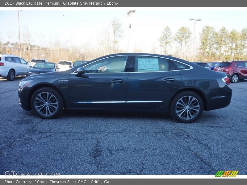 Graphite Gray Metallic / Ebony 2017 Buick LaCrosse Premium