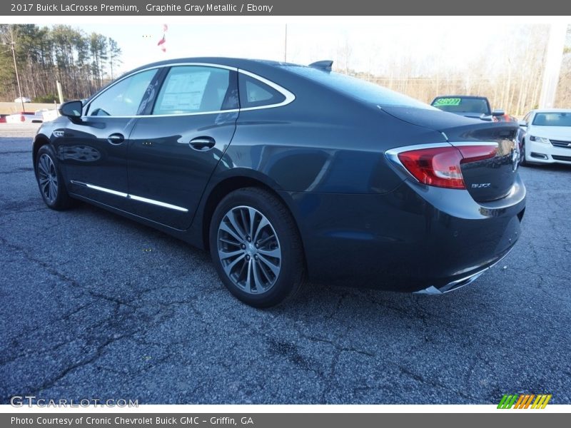 Graphite Gray Metallic / Ebony 2017 Buick LaCrosse Premium