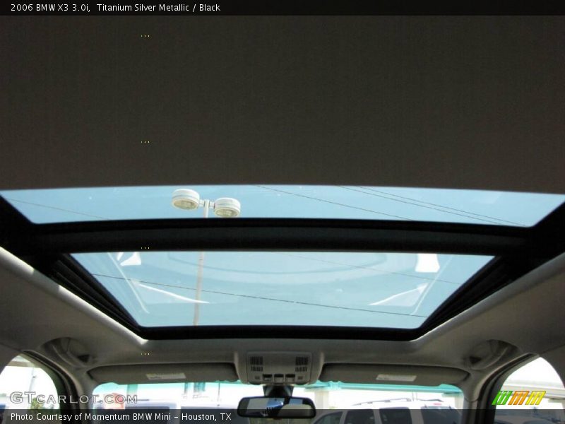 Titanium Silver Metallic / Black 2006 BMW X3 3.0i