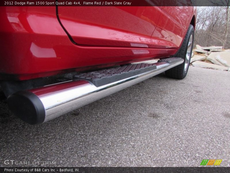 Flame Red / Dark Slate Gray 2012 Dodge Ram 1500 Sport Quad Cab 4x4