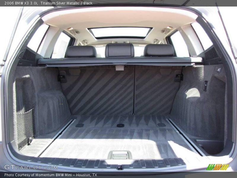 Titanium Silver Metallic / Black 2006 BMW X3 3.0i