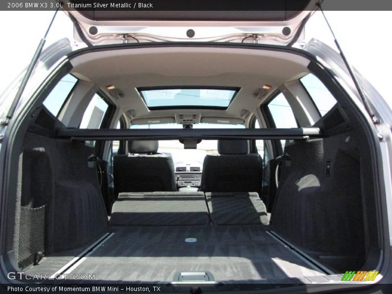 Titanium Silver Metallic / Black 2006 BMW X3 3.0i