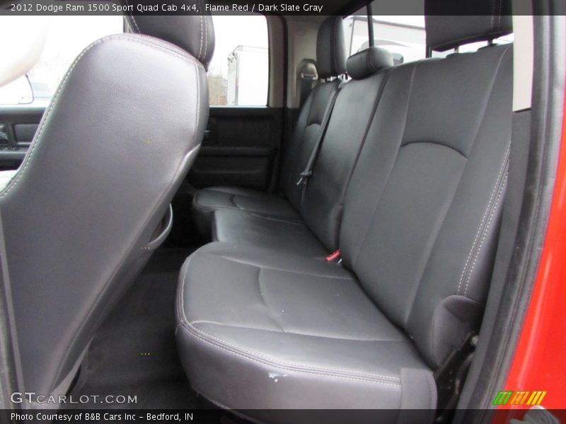 Flame Red / Dark Slate Gray 2012 Dodge Ram 1500 Sport Quad Cab 4x4